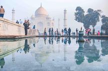 From Delhi: Private Taj Mahal Sunrise & Sunset 2-Day Tour