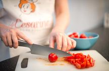 Local market visit + private cooking class at a Cesarina's home in Ascoli Piceno