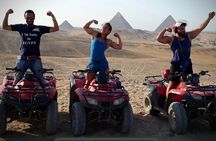 1 Hour ATV at Giza Pyramids from Cairo