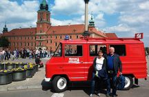 Must-do sites in Warsaw: retro car private tour with hotel pickup