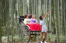Kyoto Arashiyama Rickshaw Tour with Bamboo Forest