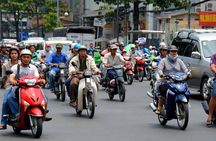 Small group Saigon Inside Out by Motorbike for 3 Hours