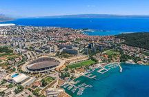 The Diocletian route - Panoramic Flight over Split