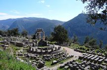 Delphi private tour: Navel of Earth, Apollo Temple, Oracle
