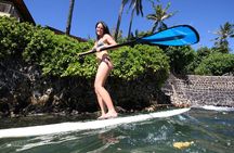Private Stand Up Paddling Lesson in Makena