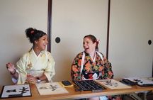 An Amazing set of Cultural experience: Kimono, Tea Ceremony and Calligraphy