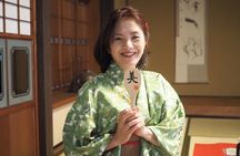 Miyajima Cultural Combo: Kimono, Tea and Calligraphy