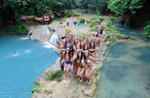 Private Blue Hole & Secret Falls Day Trip plus Shopping from Montego Bay Hotels