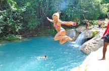 Private Blue Hole & Secret Falls Day Trip plus Shopping from Montego Bay Hotels