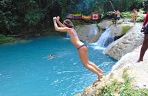 Private Blue Hole & Secret Falls Day Trip plus Shopping from Montego Bay Hotels