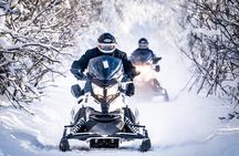 Guided Fairbanks Snowmobile Tour