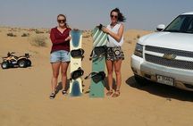 Dubai Desert Morning Tour in 4WD Vehicle: Camel Ride, Quad Bike Tour, Sandboarding, and Camel Farm