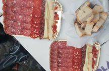 Campo dè Fiori Market and Trevi Fountain Food and Wine Tour in Rome