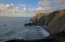 Guided walk on the remote and wild North Cornish coast