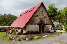 The Kalinago Barana Aute (Carib Model Village)w/ Emerald Pool