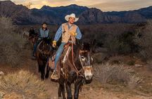 Red Rock Canyon Sunset Horseback Ride and Barbeque Dinner