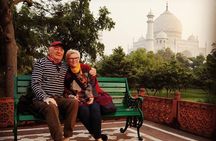 11 Hour Taj Mahal Sunrise and Sunset Day Tour