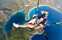 Tandem Paragliding Over The Blue Lagoon in Fethiye