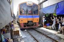 Amphawa Floating Market Tour with Maeklong Railway Market (SHA Plus)