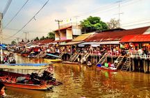 Amphawa Floating Market Tour with Maeklong Railway Market (SHA Plus)