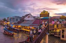 Amphawa Floating Market Tour with Maeklong Railway Market (SHA Plus)