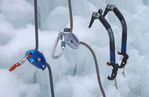 Quick Winter Attraction-ice Climbing In Mlaca Gorge In Mojstrana