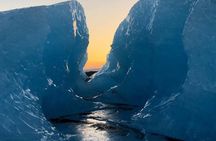 Crystal Blue Ice Cave Adventure