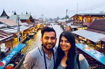Private Excursion to Maeklong Railway &​ Amphawa Floating Markets