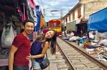 Private Excursion to Maeklong​ Railway and​ Floating Markets