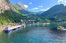 Geiranger by Royal route, 5 hours with visiting a high-mountain farm