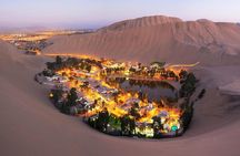 Paracas, Ica and Huacachina Oasis from Lima with Touristic Van
