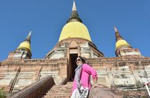 Private Excursion to Ayutthaya, UNESCO World Heritage site with Boat Tour