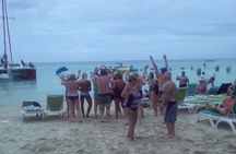 Negril seven Miles Beach| Rick's Café Sun Set | with Open Bar Catamaran is fun: