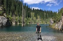 Kolsai and Kaindy lakes, via Charyn canyon. Private Day Tour from Almaty