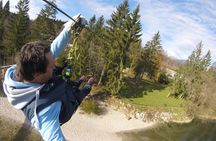 Rafting and zipline in Bled Slovenia