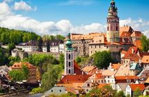 Luxury Private Day trip from Prague to Cesky Krumlov via Hluboka Castle