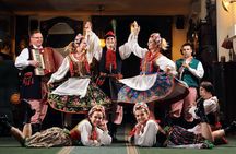Polish Folk Show with 3 course dinner in Krakow legendary restaurant