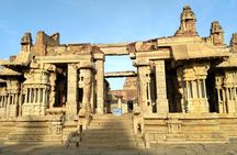Private tour of Hampi from Bangalore over 2 days with a guide & including hotel
