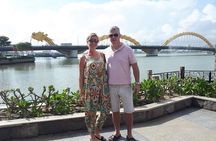 Da Nang city Tour with Marble Mountain, Dragon Bridge, Lady Buddha Statue 