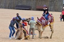 Dubai Red Dune Desert Safari: Camel Ride, Sandboarding & BBQ 