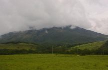 Miravalles Volcano and Waterfalls from Playa Hermosa