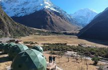 2-Day Salkantay Trek & Humantay by Glamping Sky Lodge Dome