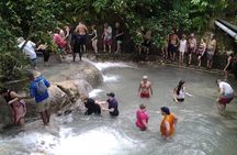 Ziplinig Dunn's River Falls from Montego Bay 