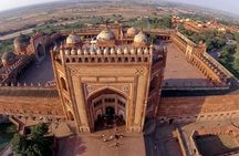 Overnight Sunset & Sunrise Taj Mahal Trip from Delhi includes,Hotel,Guide & Car