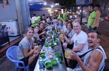 Saigon Night Walking local Street Food Tour with local Student