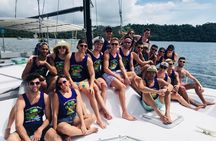 Sunset Tour to Playa Fantasia on Sealounge Catamaran