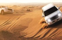 Dubai 4X4 Desert Safari , Camel Ride ,4 Live Shows, BBQ Dinner 