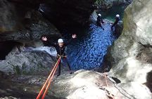 Night canyoning