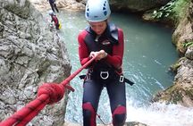 CANYONING in Susec from Bovec, Families welcome, photo service