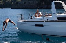 Santorini Caldera Private Sailing Boat Cruise